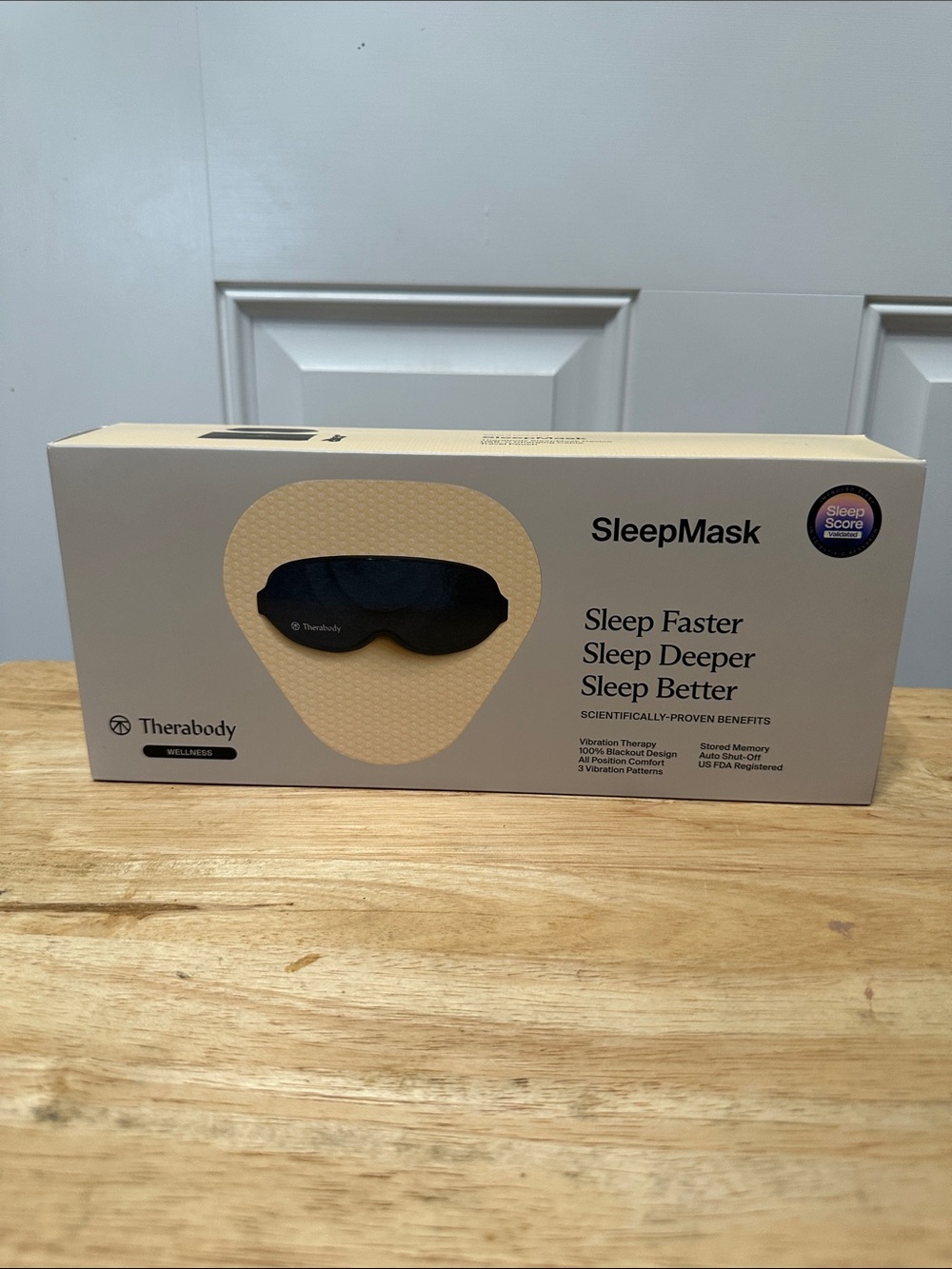 Therabody Dark Blue Sleep Mask - NIB